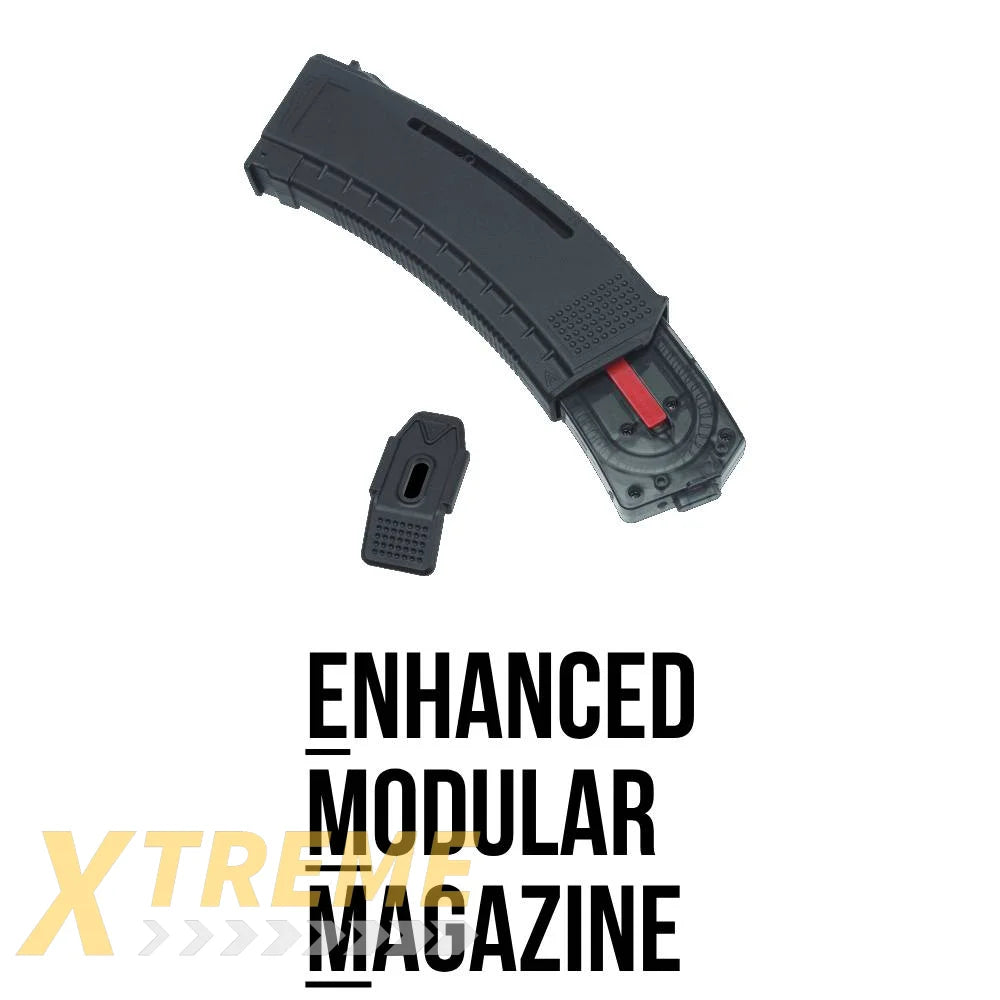 ARCTURUS AK MOD1 30/130Rds Variable-Cap Windowed EMM Magazine BLK - Magazine