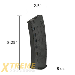 ARCTURUS AK12 550Rds Hi-Cap Wheel EMM Magazine BLK - Magazine