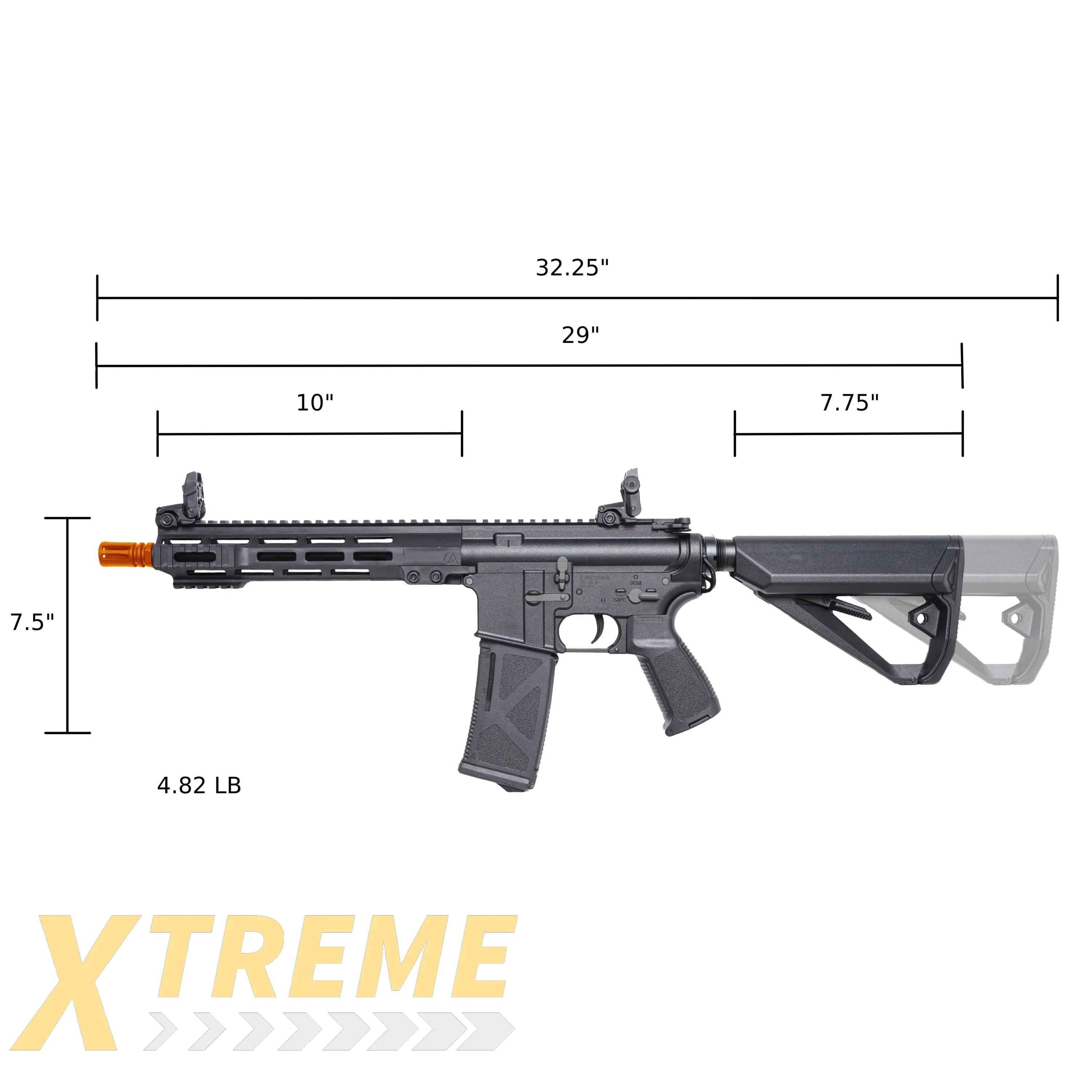 ARCTURUS LWT MK-I CQB 10’’ AEG SPORT Black ARC SE® - Sport Series ARC SE®