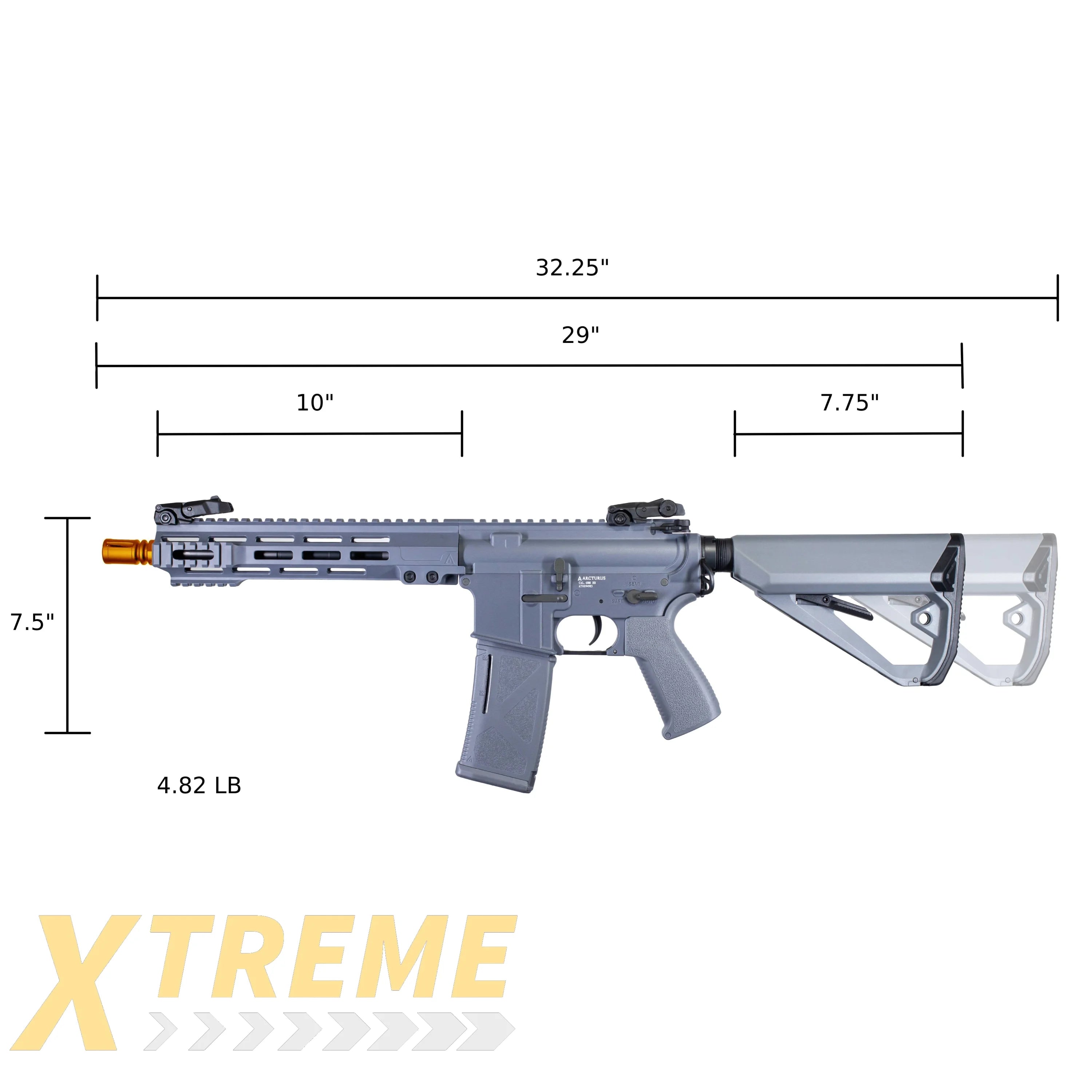 ARCTURUS LWT MK-I CQB 10’’ AEG SPORT Grey Starter Pack ARC SE® - Sport Series ARC SE®