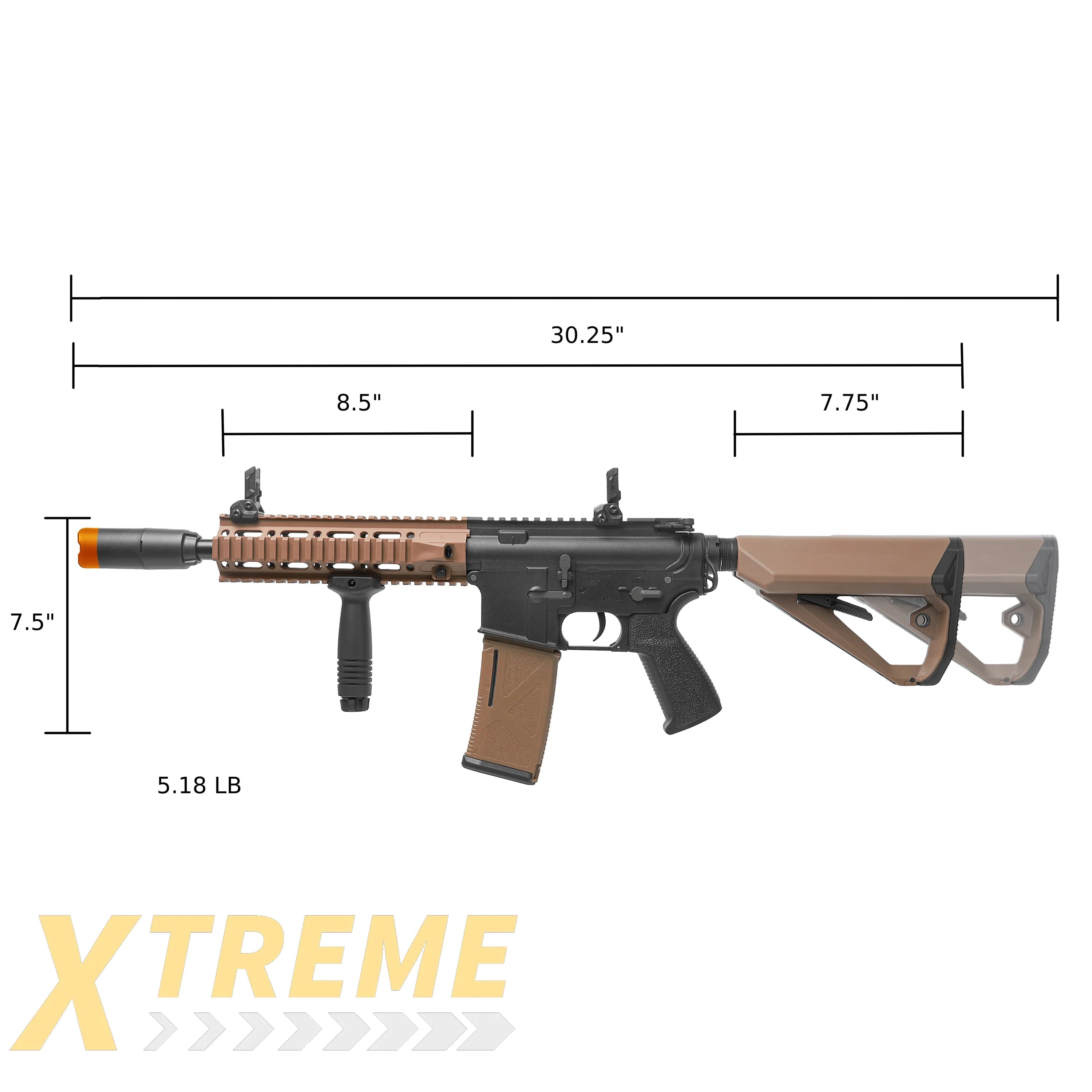 ARCTURUS LWT MK-II CQB 10’’ AEG SPORT Black-Tan Starter Pack ARC SE® - Sport Series ARC SE®
