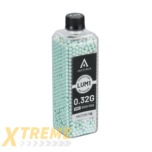 ARCTURUS RS® LUMI Match Grade Biodegradable Green Tracer 6mm Airsoft BBs 0.32g - New
