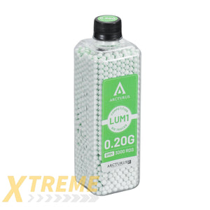 ARCTURUS RS® LUMI Match Grade Biodegradable Green Tracer 6mm Airsoft BBs 0.20g - New