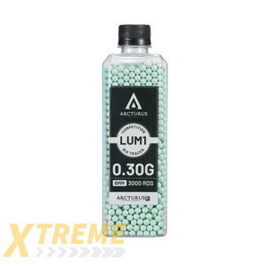 ARCTURUS RS® LUMI Match Grade Biodegradable Green Tracer 6mm Airsoft BBs 0.30g - New