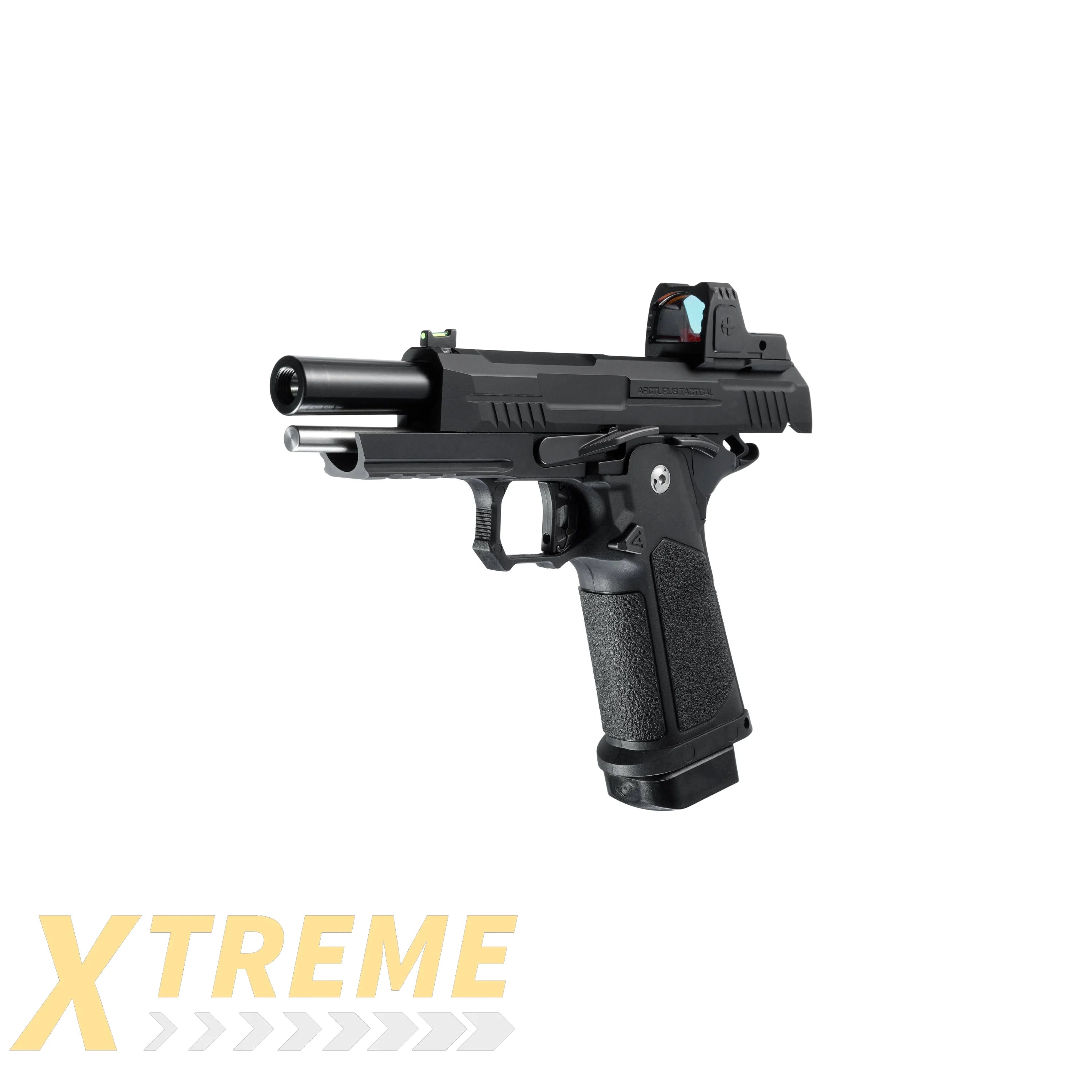 ARCTURUS Vanguard 4.3’’ Hi-Capa GBB Pistol w/Optics Ready Slide & ARS-1 Red Dot Combo - Vanguard