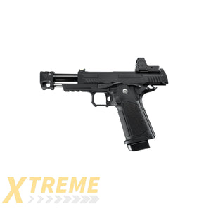 ARCTURUS Vanguard 4.3’’ Hi-Capa GBB Pistol w/ Optics Ready Slide & Compensator & ARS-1 Red Dot Combo - Vanguard