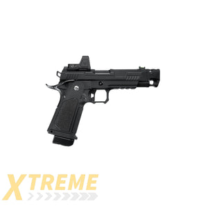 ARCTURUS Vanguard 4.3’’ Hi-Capa GBB Pistol w/ Optics Ready Slide & Compensator & ARS-1 Red Dot Combo - Vanguard