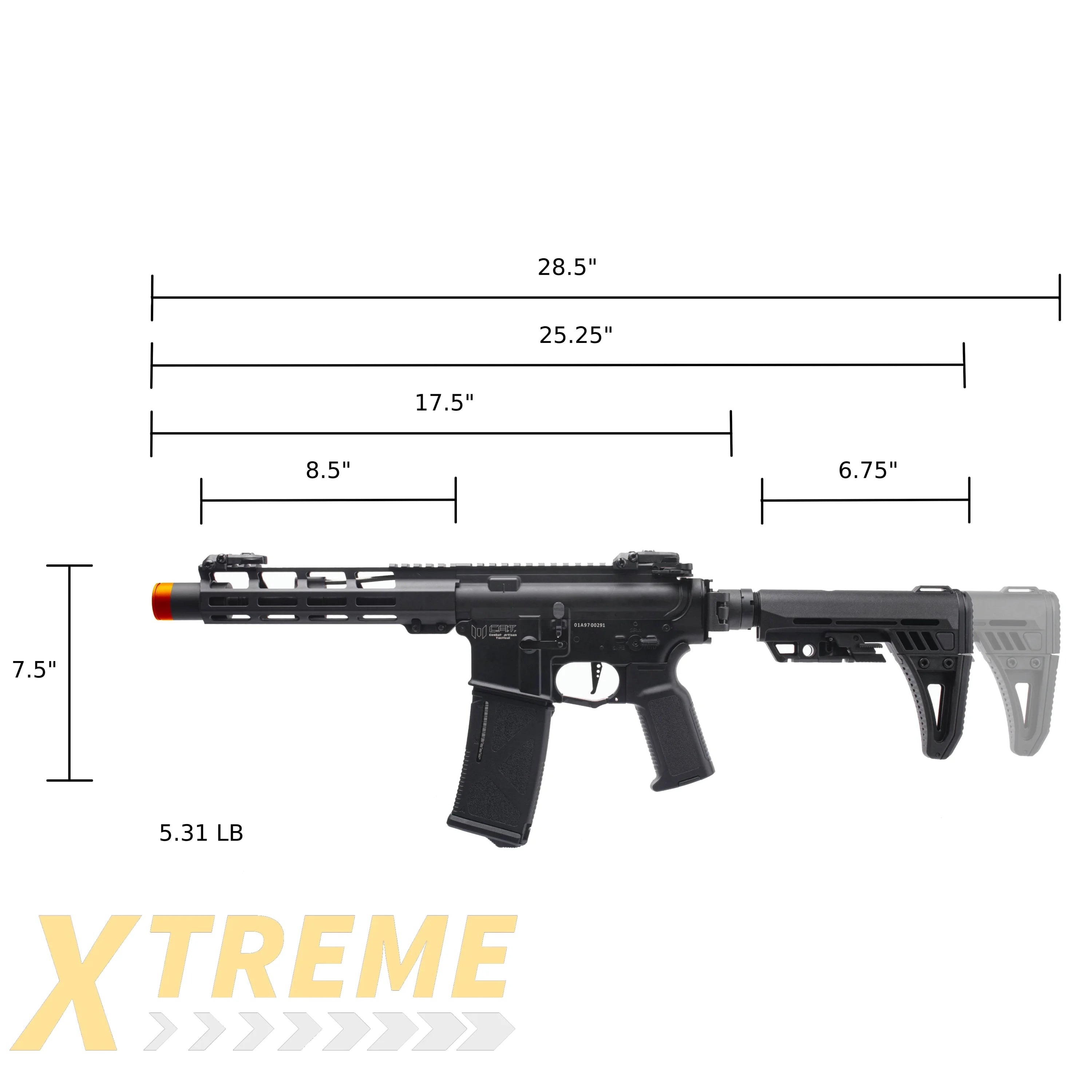 ARCTURUS X C.A.T. AR-15 Explorer 8.5’’ AR AEG - Explorer Series