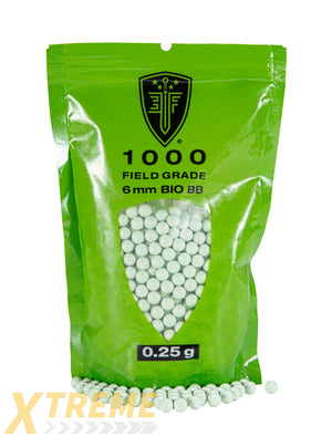 EF BIO FIELD BB’S 25G-WHITE-1000 CT - Elite Force BBs -(Bottle)