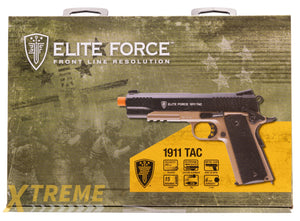 Elite Force 1911 TAC C02 Blowback- BLK(Gen3)