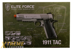 Elite Force 1911 TAC C02 Blowback-Stainless(Gen3)