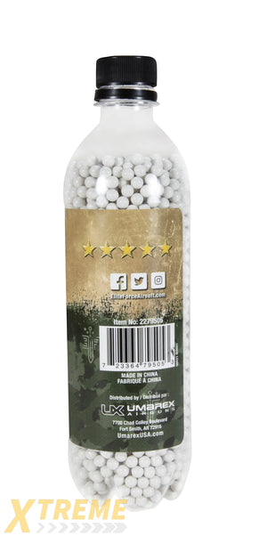 ELITE FORCE 25 GRAM - 2700 CT - Elite Force BBs -(Bottle)
