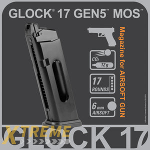 GLOCK 17 Gen5 FBB MOS CO2 Airsoft Magazine - GLOCK C02 - Pistols
