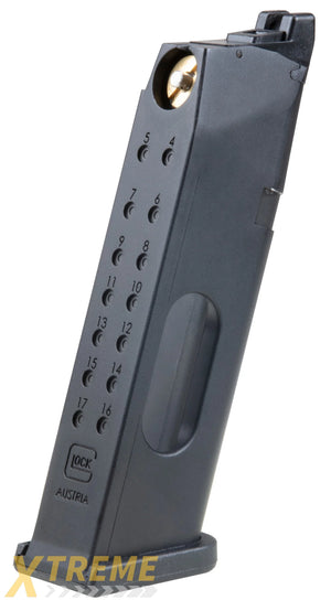 GLOCK G17 GEN 3 CO2 MAG-6MM-BLACK - GLOCK GAS BLOWBACK - Pistols