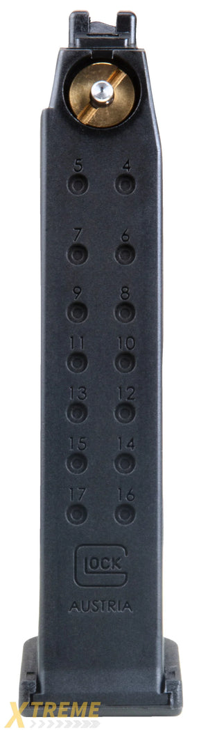 GLOCK G17 GEN 3 CO2 MAG-6MM-BLACK - GLOCK GAS BLOWBACK - Pistols