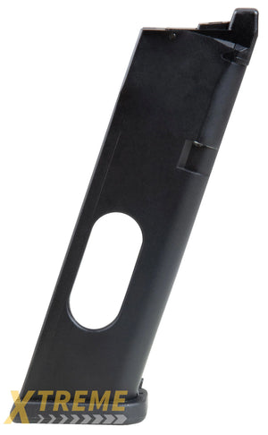 GLOCK G17 GEN 3 CO2 MAG-6MM-BLACK - GLOCK GAS BLOWBACK - Pistols