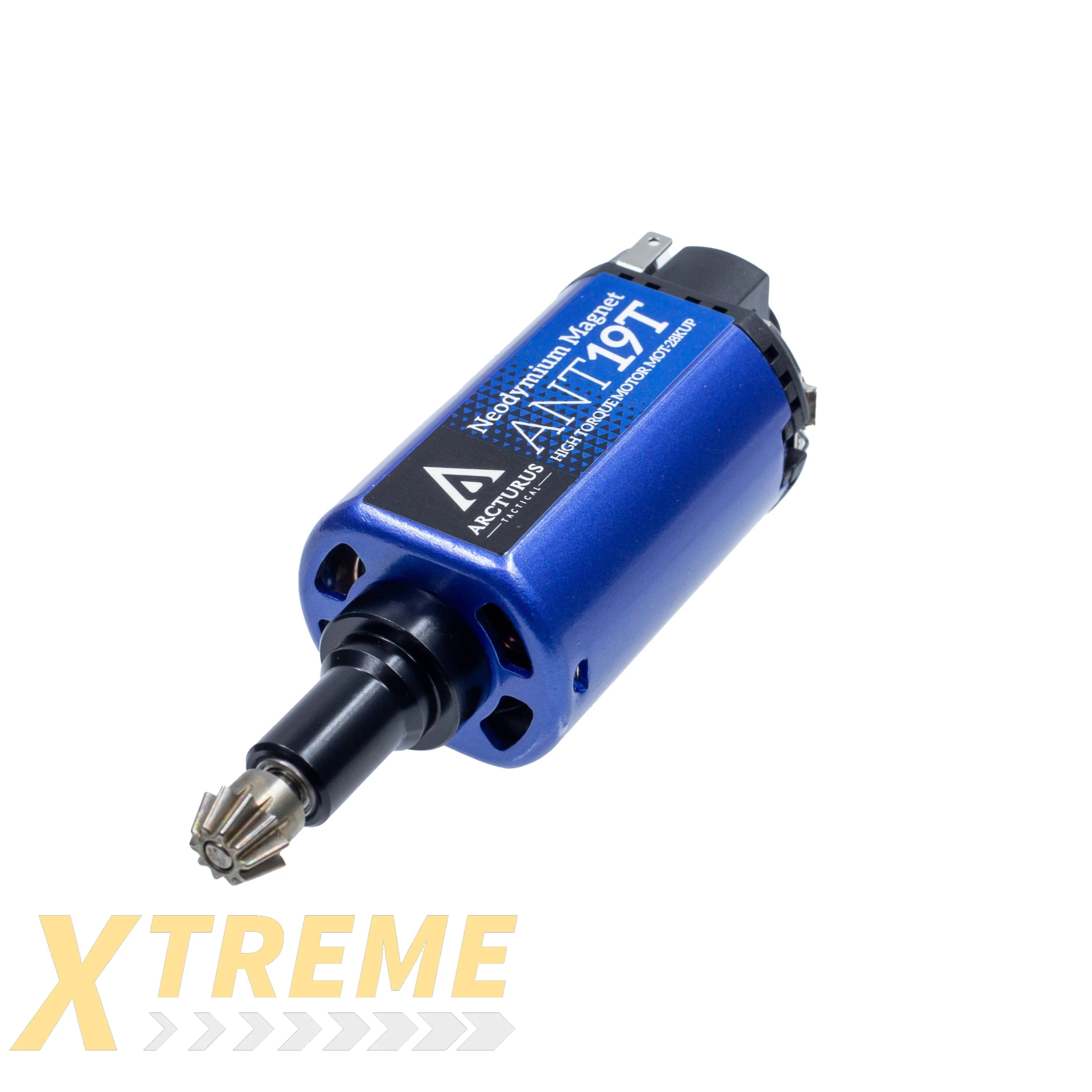 High Torque 28K Neodymium Motor 19T w/ MIM Steel Pinion Gear - O Type / Long - Sport Internal