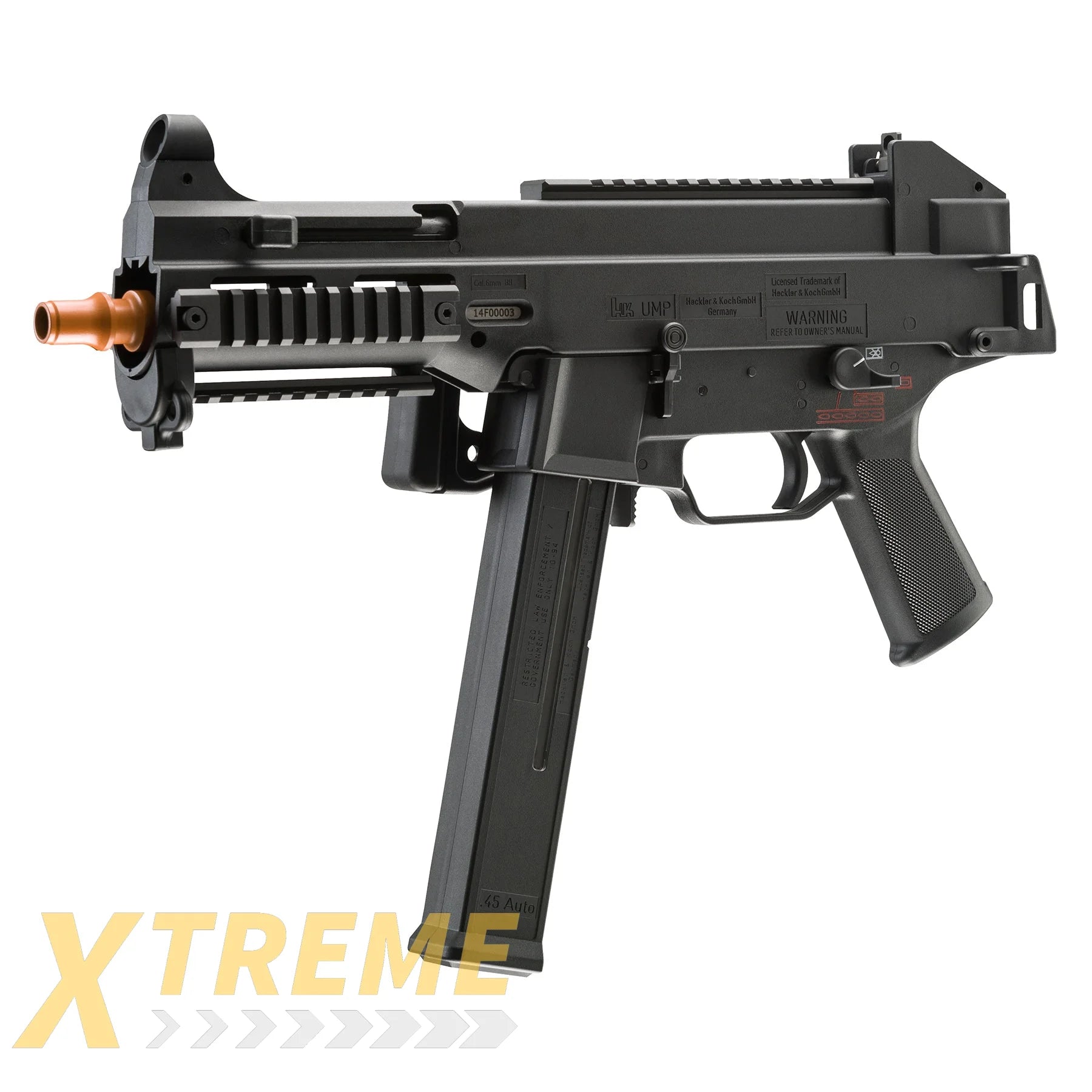 HK UMP GBB 6MM BLACK - H&K - GAS BLOWBACK - SMG