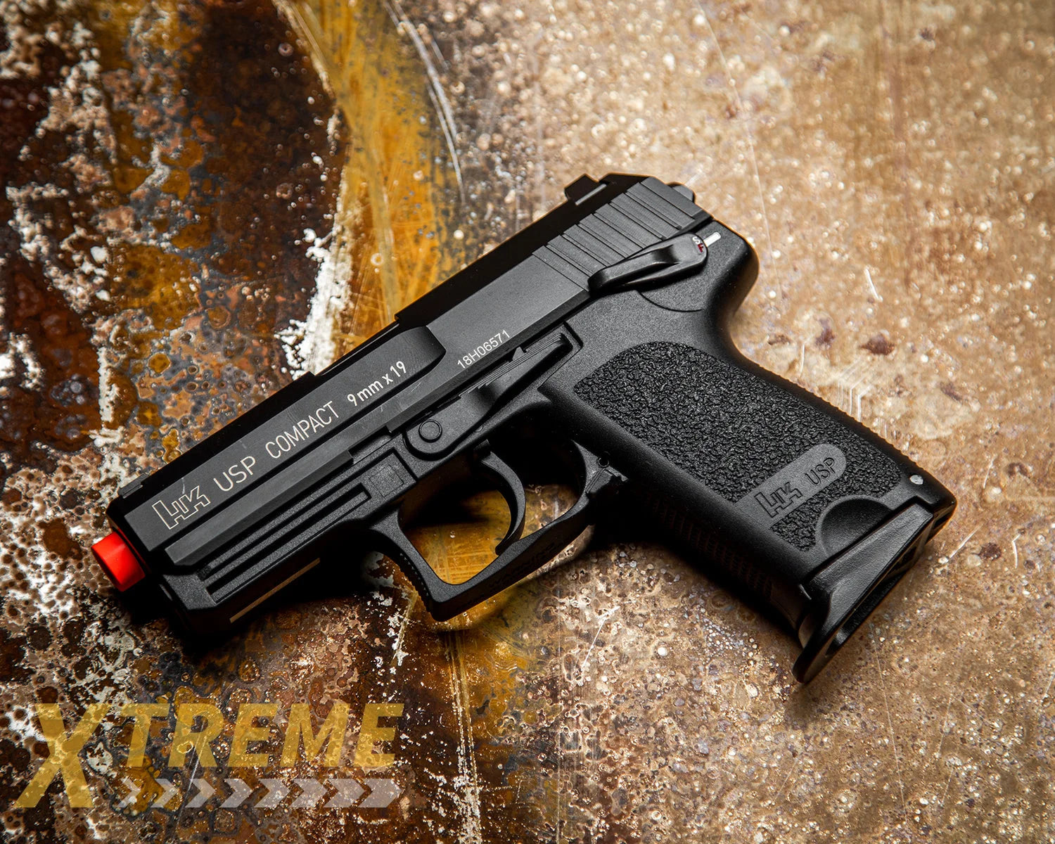 HK USP COMPACT - COMPETITION - BLACK - H&K GAS BLOWBACK - Pistols