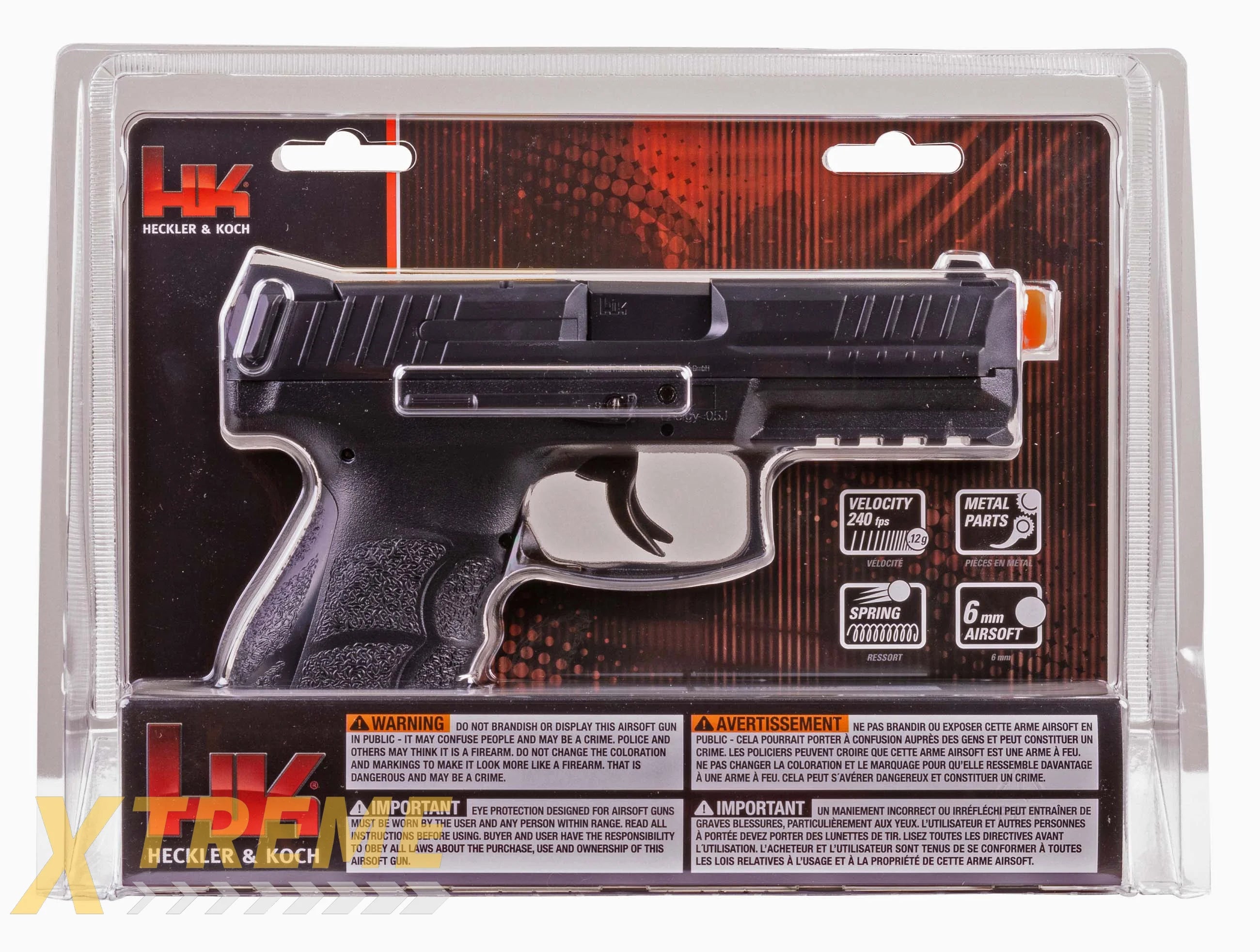 HK VP9 - 6MM-ADVANCED-BLACK - H&K ENTRY Air Soft