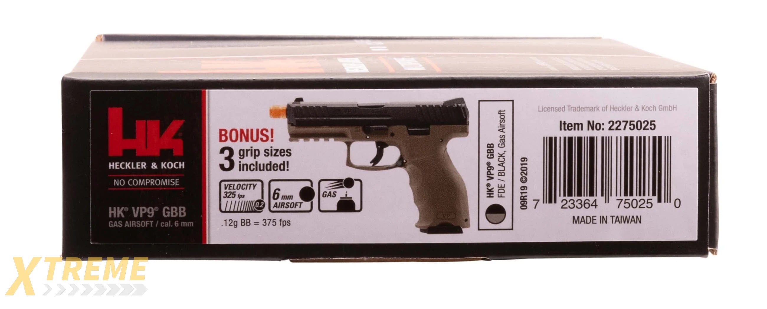 HK VP9 GBB 6MM- FDE - H&K GAS BLOWBACK - Pistols