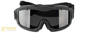 Lancer Tactical AERO Protective Airsoft Goggles - Black / Smoke
