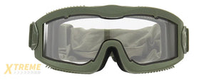 Lancer Tactical AERO Protective Airsoft Goggles - OD Green / Clear