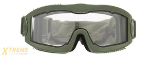Lancer Tactical AERO Protective Airsoft Goggles - OD Green / Clear