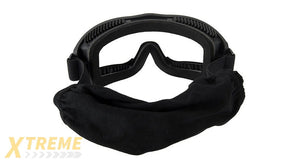 Lancer Tactical AERO Protective Black Airsoft Goggles