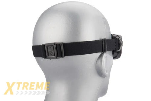 Lancer Tactical Double Layer Airsoft Goggles Smoke Lens Black