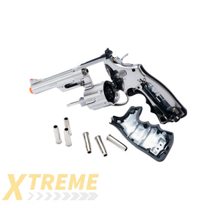 SW M29 CLASSIC-6MM-CHROME FINISH 5 INCH BARREL - S&W C02 - Pistols
