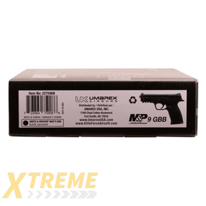 SW MP 9 GBB-6MM- BLACK - S&W GAS BLOWBACK - Pistols