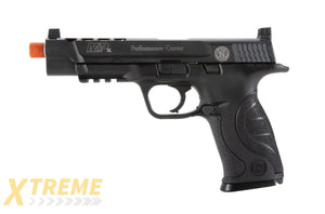 SW MP9L PERFORMANCE CENTER-6MM-BLACK - S&W C02 - Pistols