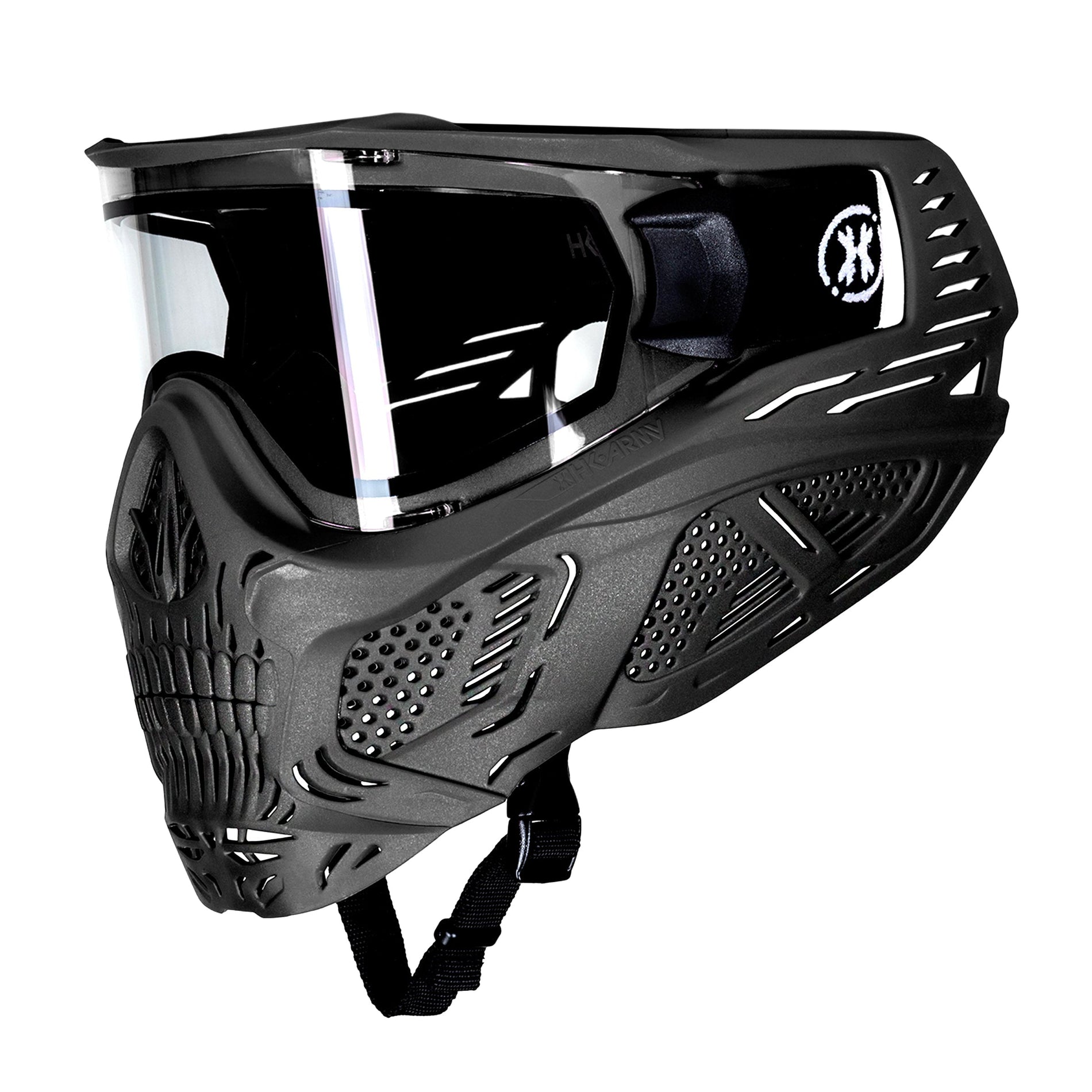 HSTL® Skull Goggle - Black w Clear Lens