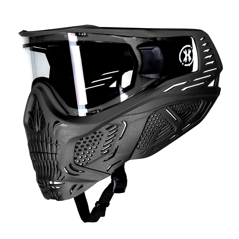 HSTL® Skull Goggle - Black w Clear Lens