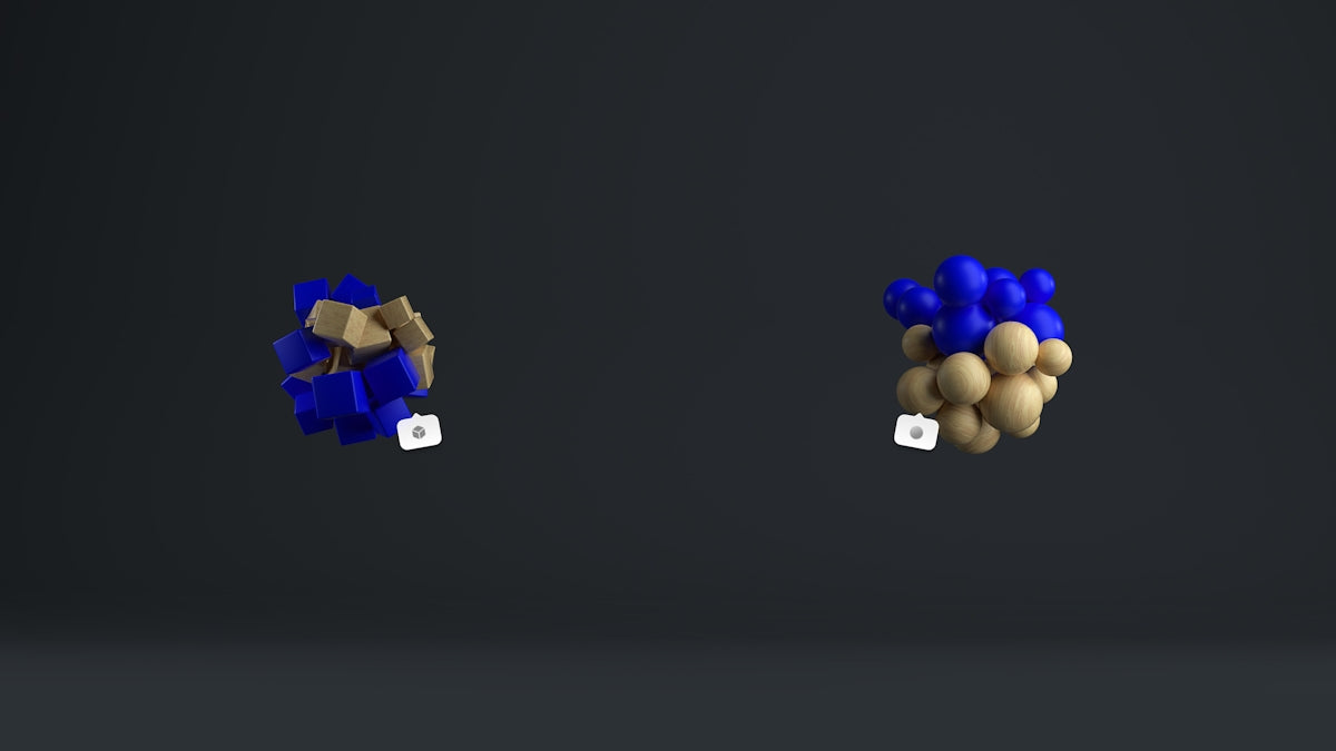 a group of colorful balls