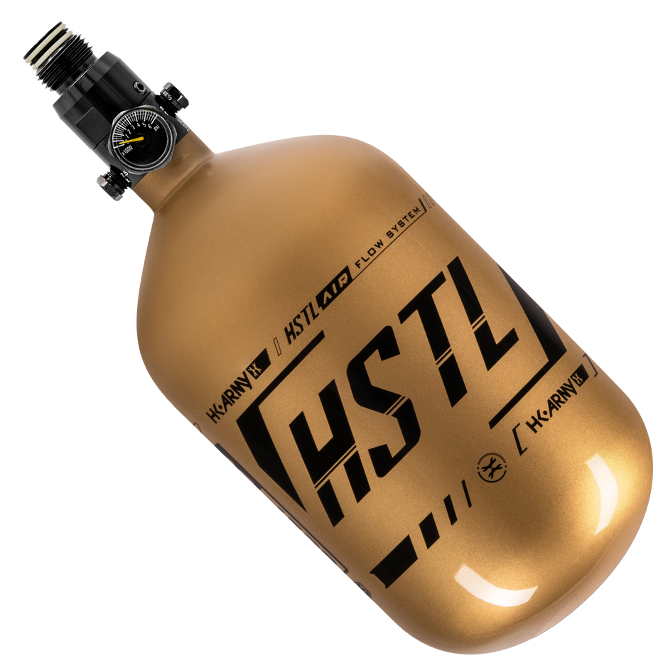 HSTL® - Carbon Fiber Tank - Standard Reg - 68ci  4500psi - GoldBlack