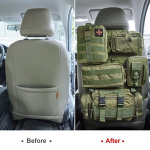 Tactical MOLLE Seat Organizer Full Set - XTREME Airsoft Superstore