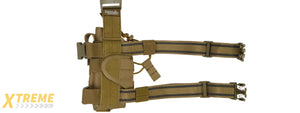 CA-322TN 1000D NYLON TORNADO DROP LEG HOLSTER (TAN)
