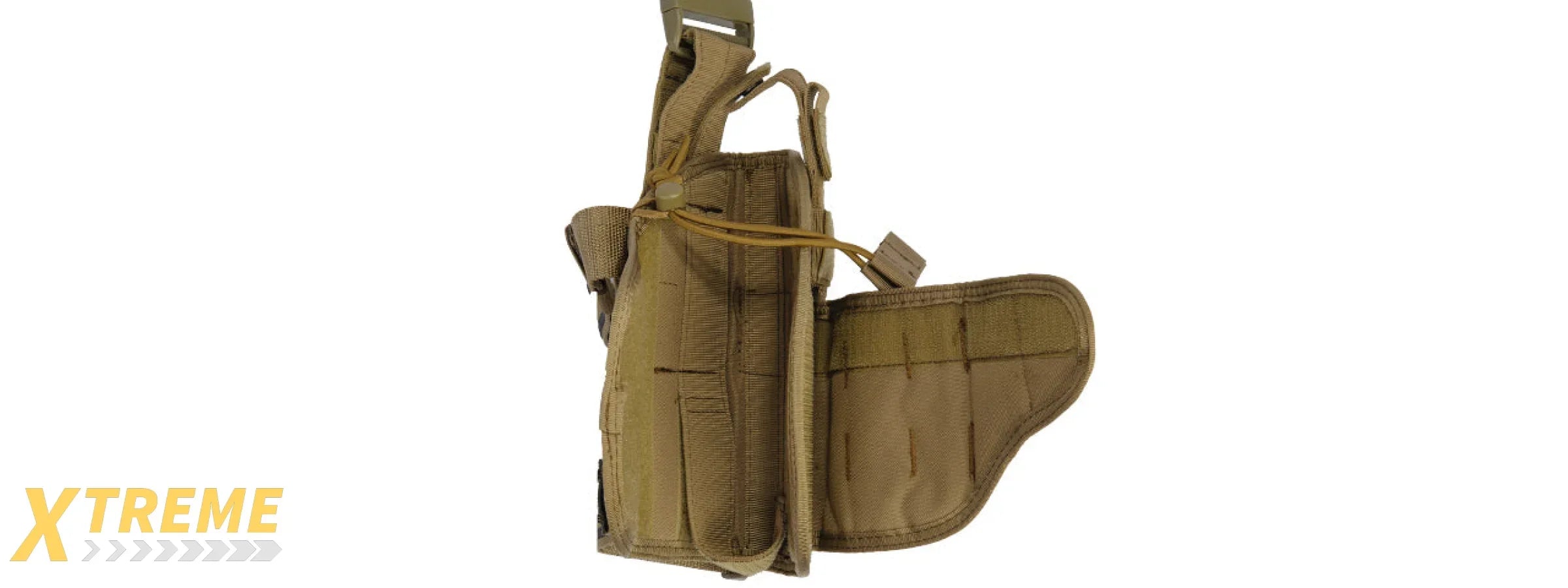 CA-322TN 1000D NYLON TORNADO DROP LEG HOLSTER (TAN)