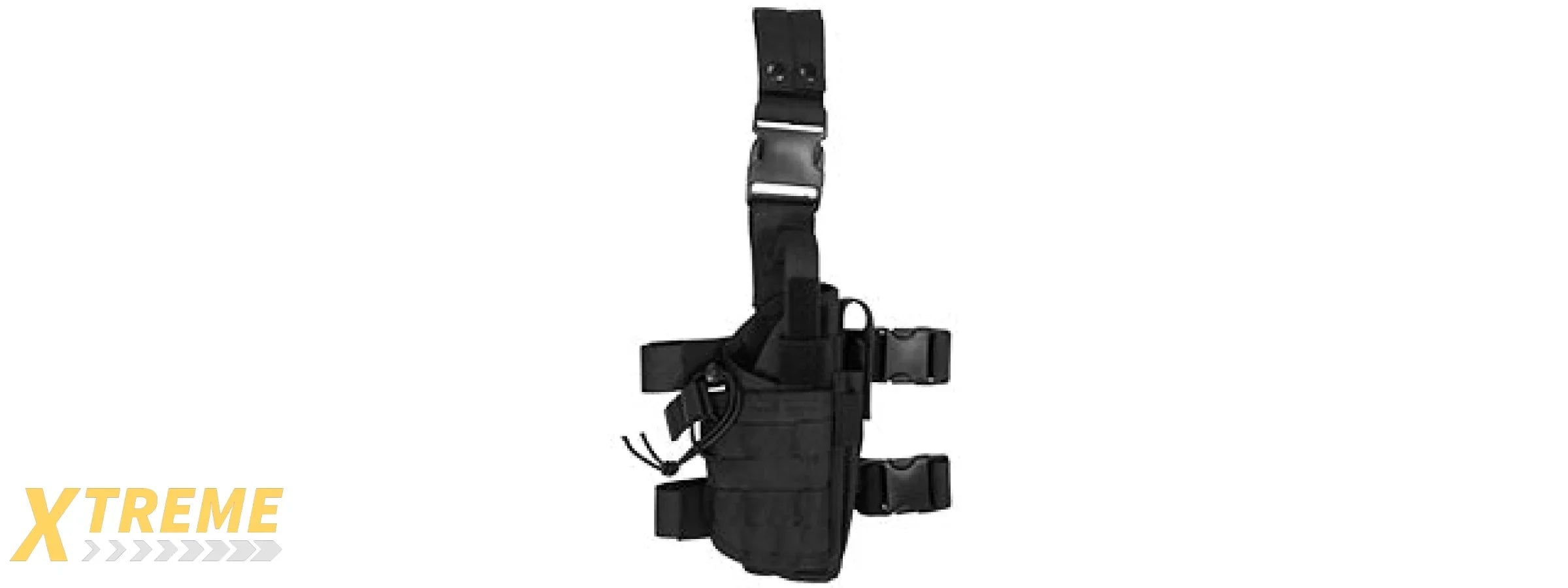 CA-322BN 1000D NYLON TORNADO DROP LEG HOLSTER (BLACK)