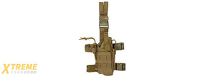 CA-322TN 1000D NYLON TORNADO DROP LEG HOLSTER (TAN)
