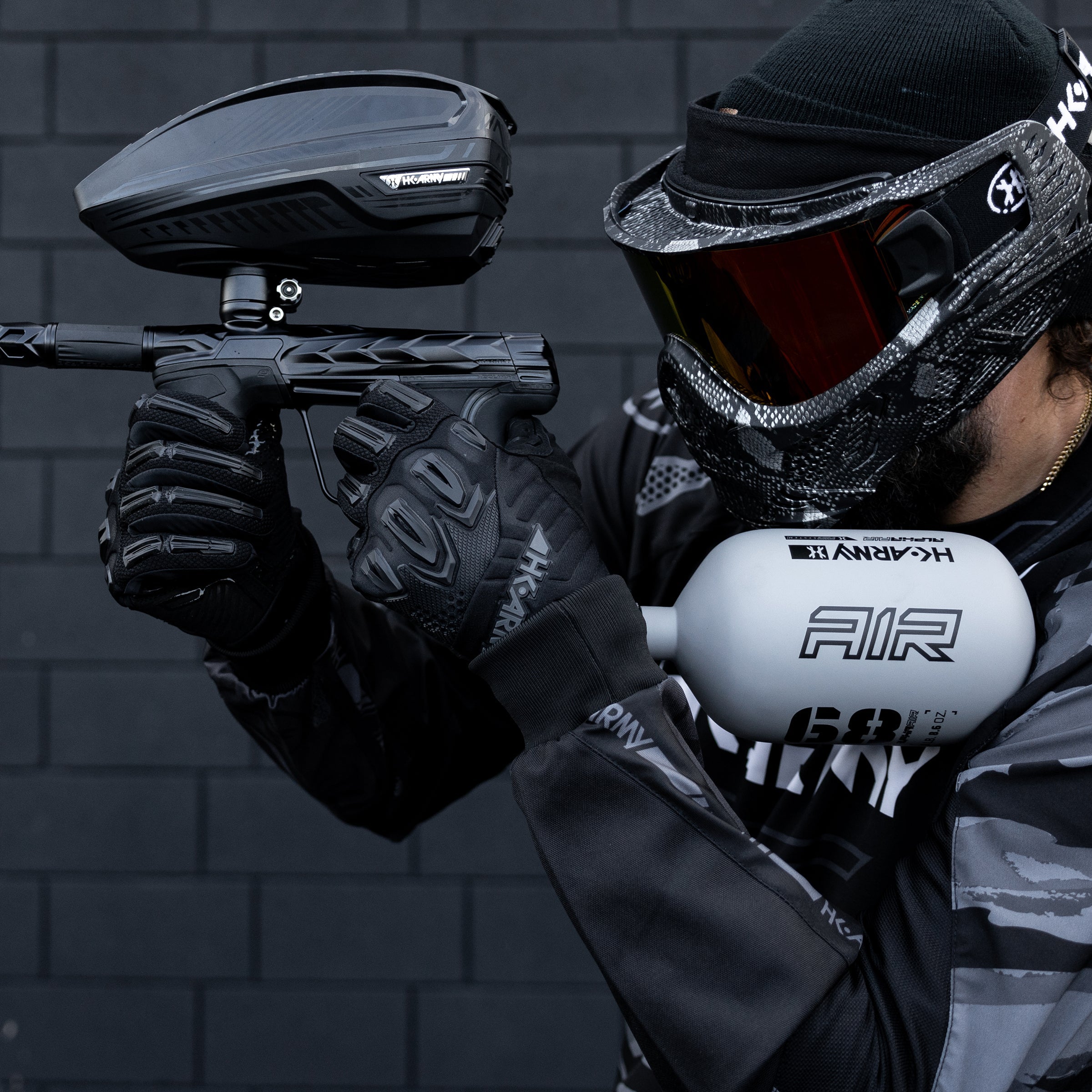 Alpha Air® - 68ci/4500psi HP8 Air System - Graphite - XTREME Airsoft Superstore