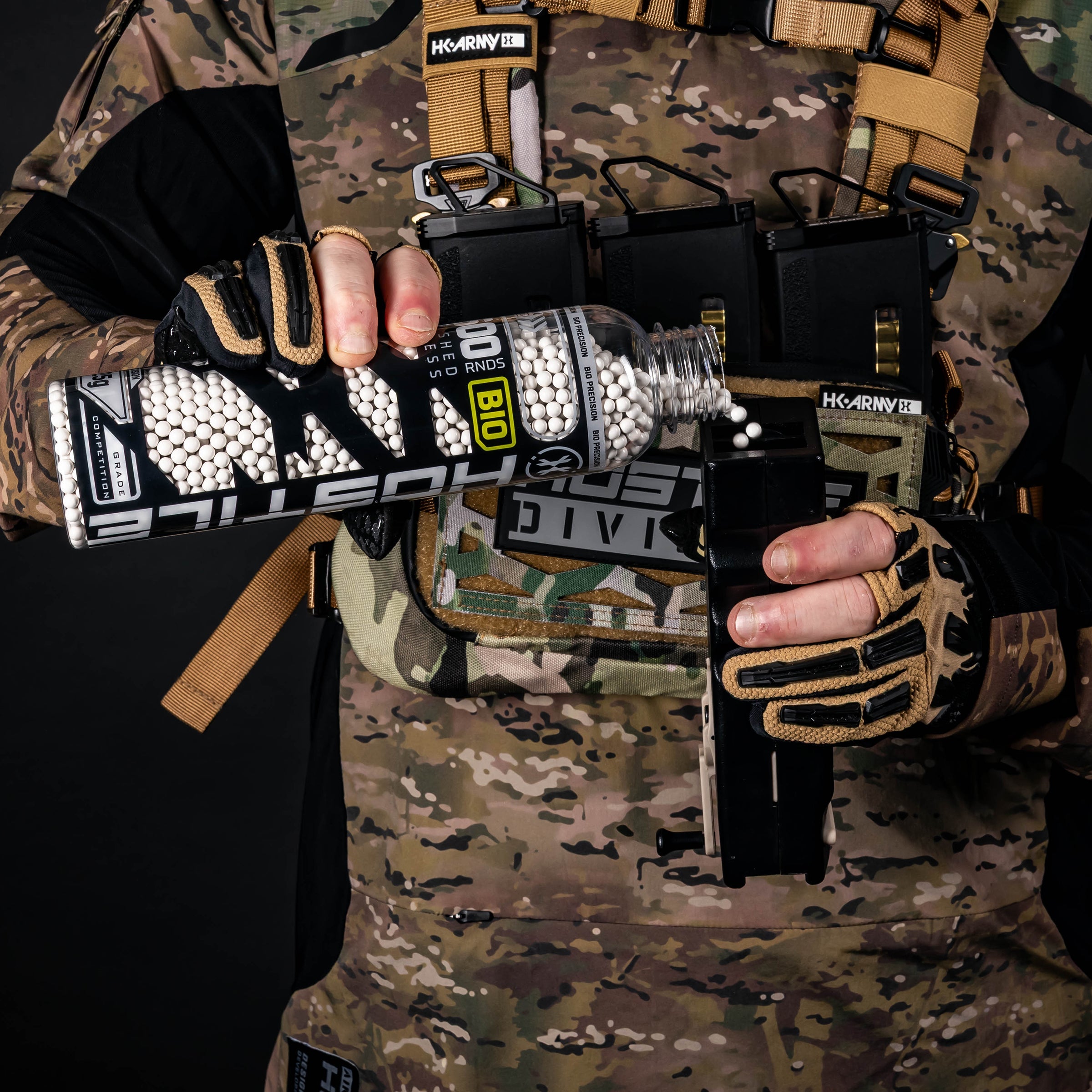 BIO Precision .25g BB's - 3600ct - White - XTREME Airsoft Superstore