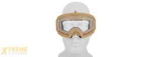 2605T AIRSOFT FULL SEAL TACTICAL PROTECTIVE GOGGLES (TAN)