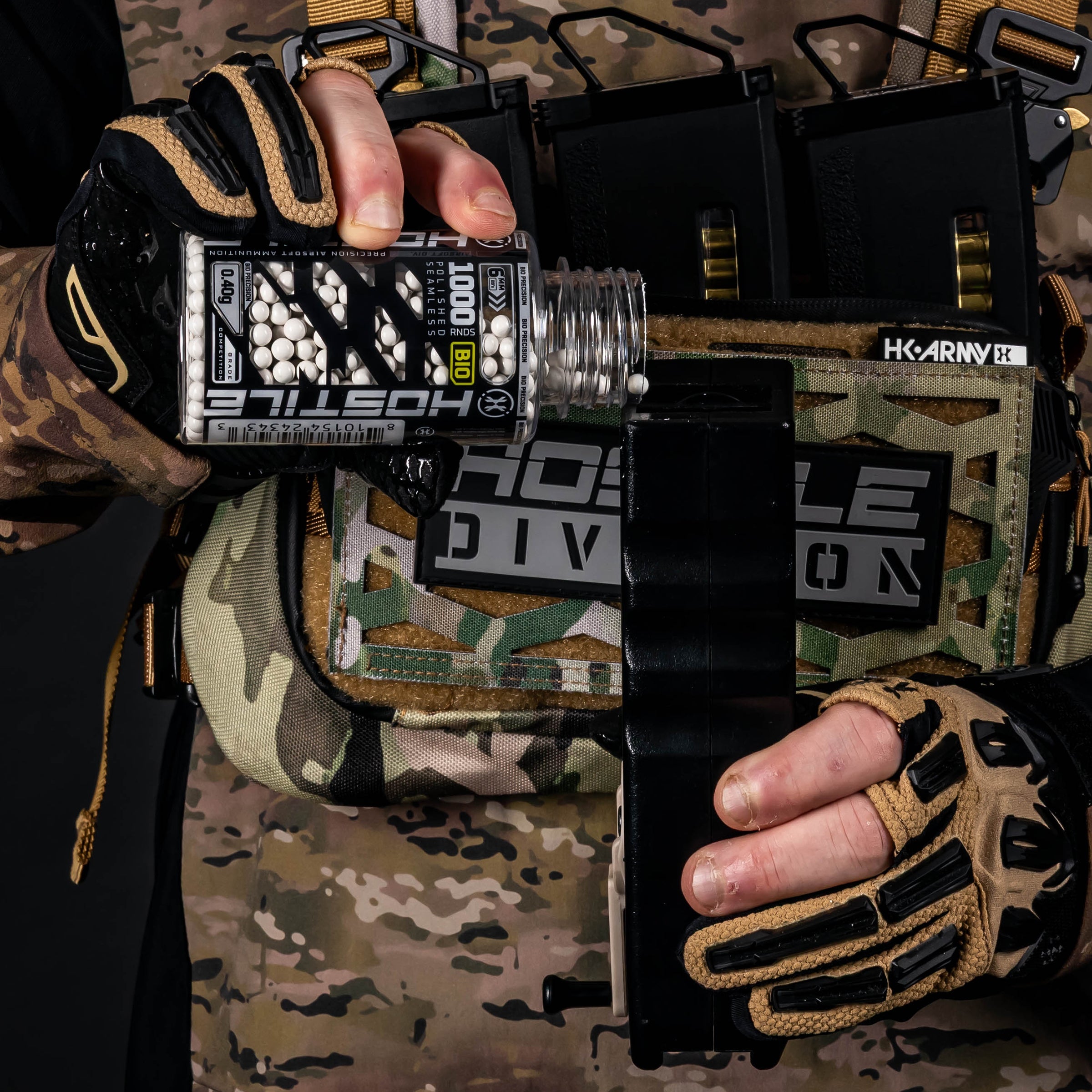 BIO Precision .40g BB's - 1000ct - White - XTREME Airsoft Superstore