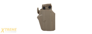 450 Universal Holster for Airsoft Sub-Compact Pistols (Color: Tan)