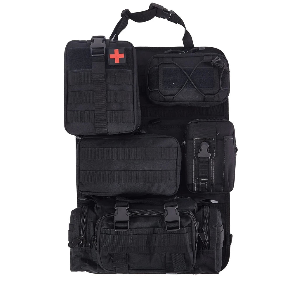 Tactical MOLLE Seat Organizer Full Set - XTREME Airsoft Superstore