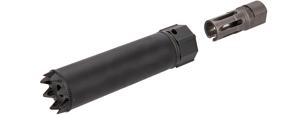 5KU SOCOM556RC Monster QD 6 Mock Suppressor / Barrel Extension Smooth (BLACK)
