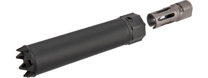 5KU SOCOM556MG Monster QD 7.5 Mock Suppressor / Barrel Extension Smooth (BLACK)